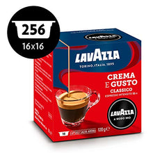 Carica l&#39;immagine nel visualizzatore di Gallery, Lavazza A Modo Mio Capsule Caffè Crema e Gusto, Confezione da 256 - Ilgrandebazar