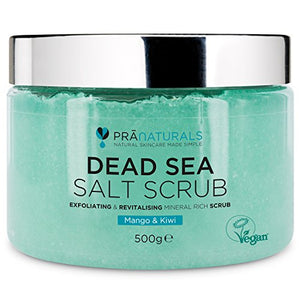 Pranaturals Scrub Corpo Rivitalizzante ai Sali del Mar Morto 500g,...