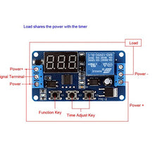 Carica l&#39;immagine nel visualizzatore di Gallery, KKmoon 12V Modulo Relè Delay Timer Digitale Control Switch Relay Module, - Ilgrandebazar