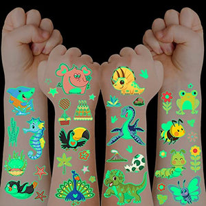 Tatuaggi temporanei - Farfalle - Colorati - Bambini