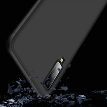 Carica l&#39;immagine nel visualizzatore di Gallery, cmdkd Samsung Galaxy A7 2018 Cover, Custodia Skin 3 in 1 Ultra Sottile Nero