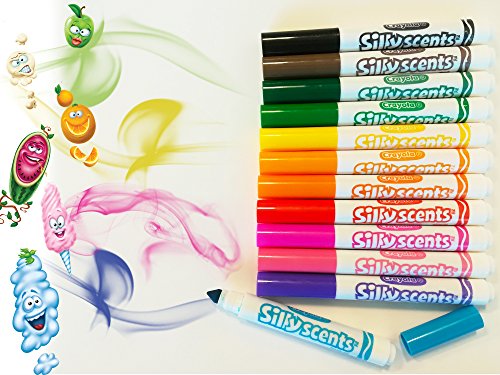 CRAYOLA PROFUMELLI-Pennarelli Lavabili e Profumati per Bambini a