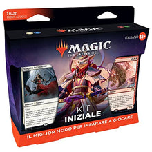 Carica l&#39;immagine nel visualizzatore di Gallery, Magic The Gathering Kit Iniziale di 2022, 2 Mazzi Pronti Per Essere Usati, 2 Carte Con Codice Per MTG Arena (Versione Italiana), Multi, 13+