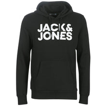 Carica l&#39;immagine nel visualizzatore di Gallery, JACK &amp; JONES Jjecorp Logo Sweat Hood Noos Cappuccio, Nero (Black Detail:Reg... - Ilgrandebazar