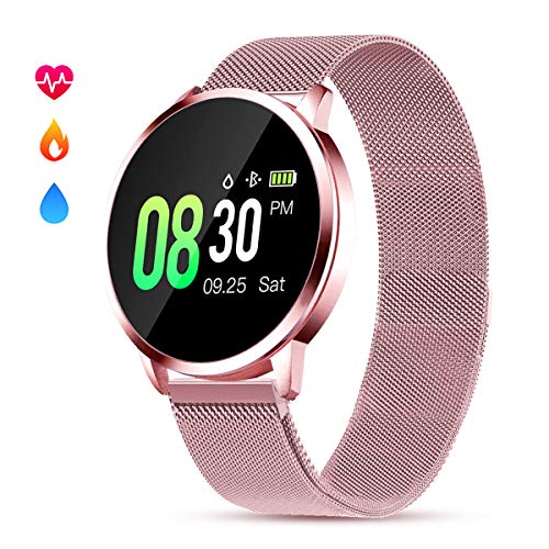 Smartwatch Elegante per Donna Ragazza Impermeabile IP67 con... - Ilgrandebazar