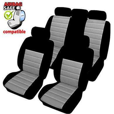 Protezione per Sedile Coprisedili Per Auto Universali Coprisedili In Pelle  PU Fodera Antiscivolo Impermeabile Per SUV Per Camion Auto Interni  Protezioni Sedile (Colore : Style 1) : : Auto e Moto