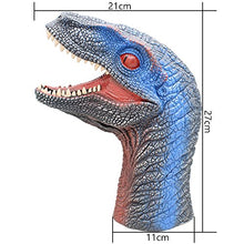 Carica l&#39;immagine nel visualizzatore di Gallery, Lebze Burattino di Mano Velociraptor Dinosauro Action Figure - Ilgrandebazar
