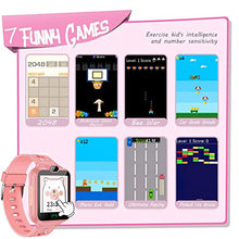 Carica l&#39;immagine nel visualizzatore di Gallery, AGPTEK Smartwatch Bambini 8 in 1 Orologio Intelligente per con Rosa - Ilgrandebazar