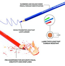 Carica l&#39;immagine nel visualizzatore di Gallery, Zenacolor - 120 Matite Colorate (Numerato) con Scatola in Metallo - 120... - Ilgrandebazar