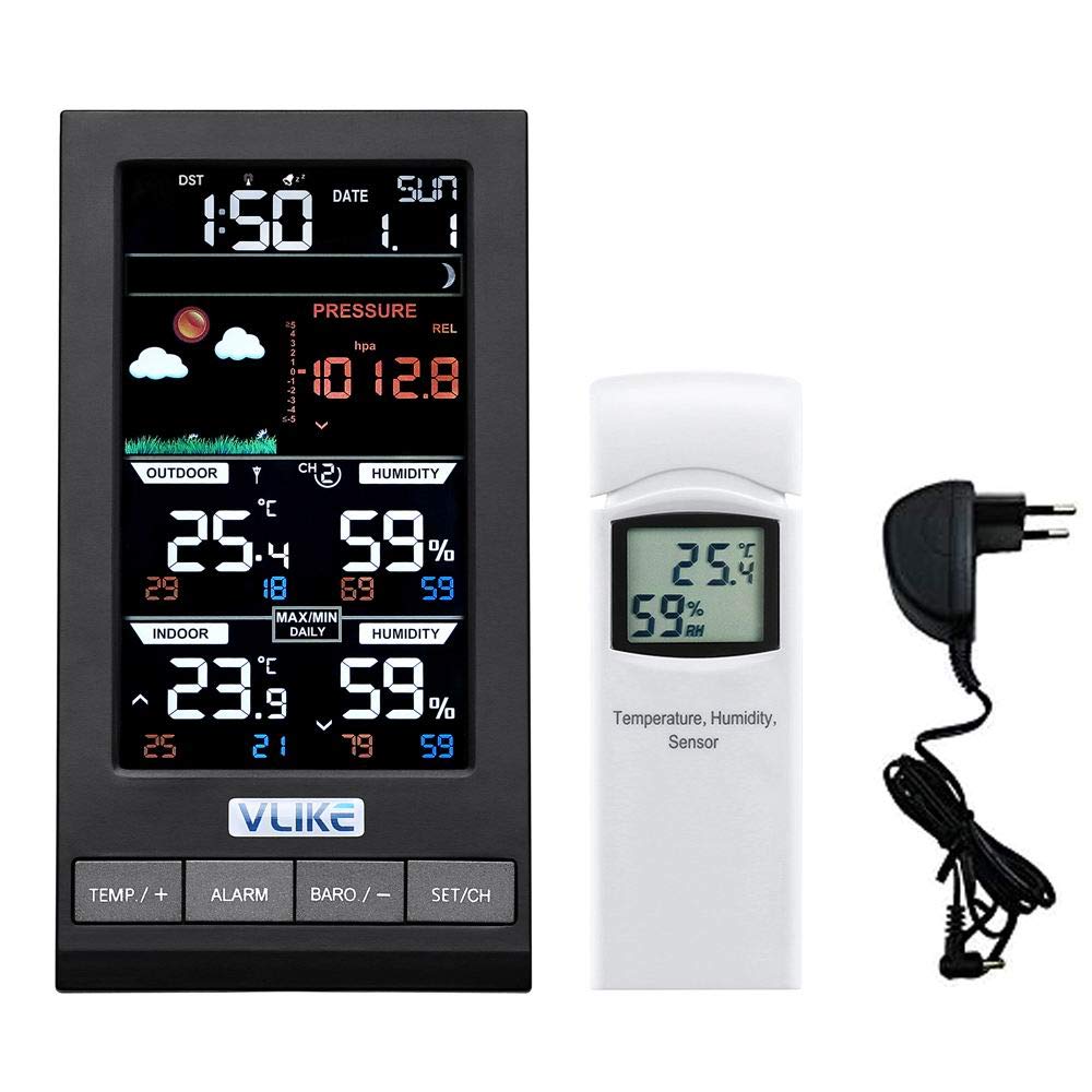 Stazione meteorologica wireless -Bresser- con sensore esterno