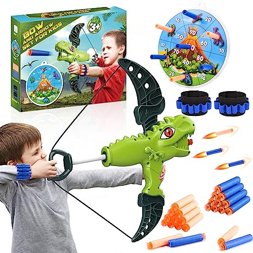 Toyzey Giochi Bambini 3 4 5 6 7 8 9 Anni Arco e Frecce per Bambini Gi Ilgrandebazar