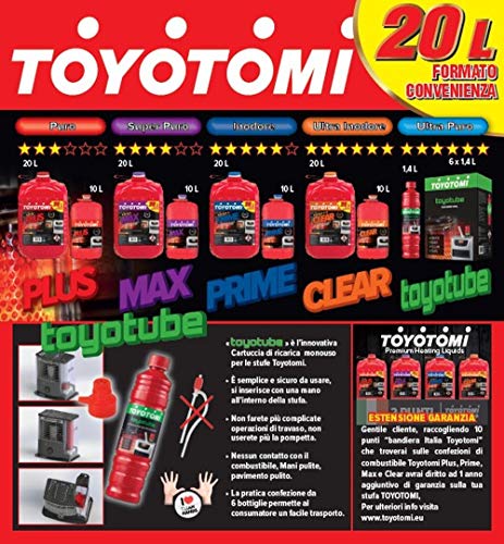 Toyotomi Prime 20 Litri, Combustibile Universale di alta qualità 20 li –