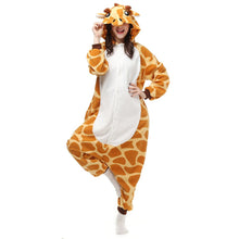 Carica l&#39;immagine nel visualizzatore di Gallery, Pigiama Adulti Animali Cosplay Costume S :146-159cm (4&#39;9 &quot;-5&#39;2&quot;), Marrone-48