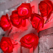 Carica l&#39;immagine nel visualizzatore di Gallery, San Valentino Luci della Stringa Rosa, 6.5 ft 20 LED Luce Rosa Rossa