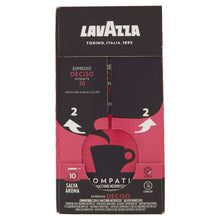 Carica l&#39;immagine nel visualizzatore di Gallery, Lavazza Capsule Compatibili Nespresso Espresso Deciso, 10 100 - Ilgrandebazar