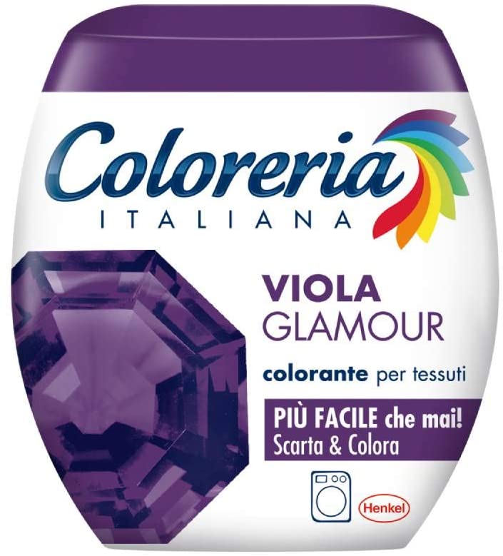 Coloreria Italiana Grey Colorante Tessuti e Vestiti in Lavatrice, colo –