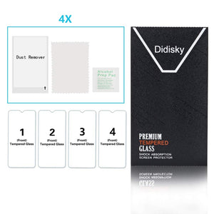 Didisky Pellicola Protettiva in Vetro Temperato per Samsung Galaxy A10, [4... - Ilgrandebazar