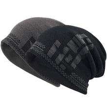 Carica l&#39;immagine nel visualizzatore di Gallery, VECRY Uomo Berretti in Maglia Cappellini Skull Cotton Slouch Beanie...