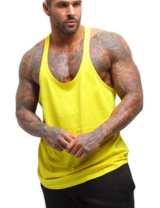 Muscle Alive Uomo Fitness sotto Maglie Sportive Canotta Bodybuilding... - Ilgrandebazar