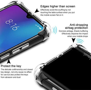 HYMY Custodia per Xiaomi Redmi Note 8T + 4 x Pellicola Protettiva -... - Ilgrandebazar