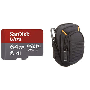 SanDisk Ultra Scheda di Memoria MicroSDHC da 16 GB e Adattatore, con A1 App...