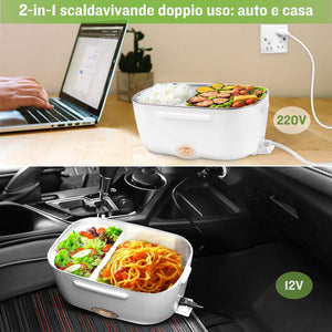 YISSVIC Scaldavivande Elettrico Portavivande in Acciaio Inox –