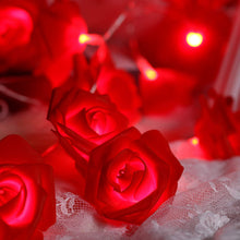 Carica l&#39;immagine nel visualizzatore di Gallery, San Valentino Luci della Stringa Rosa, 6.5 ft 20 LED Luce Rosa Rossa