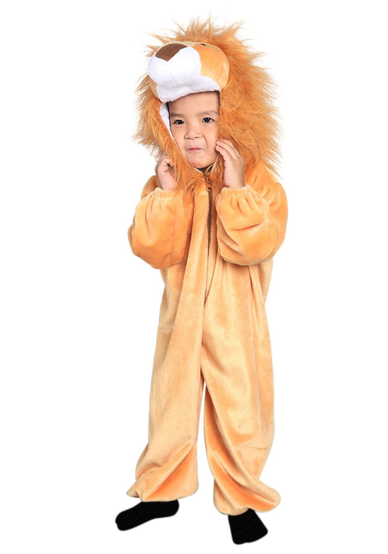 F57 Taglia 2-3A (92-98cm) Leone costume per neonati e bambini, indossa –