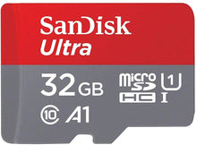 Carica l&#39;immagine nel visualizzatore di Gallery, SanDisk Ultra Scheda di Memoria MicroSDHC da 16 GB e Adattatore, con A1 App...