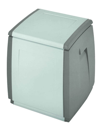 TERRY in & out Box 55 Baule Plastica, 54 x 54 x 57 cm, Grigio/Tortora - Ilgrandebazar