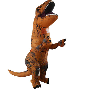 T-Rex Costume Dinosauro Gonfiabile Costumi di Halloween per Adulti...