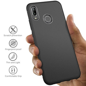 iBetter per Huawei P Smart 2019 Cover, P 2019 Soft Rubber Nero - Ilgrandebazar