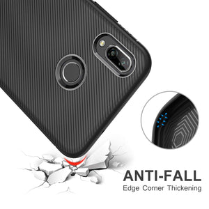 iBetter per Huawei P Smart 2019 Cover, P 2019 Soft Rubber Nero - Ilgrandebazar