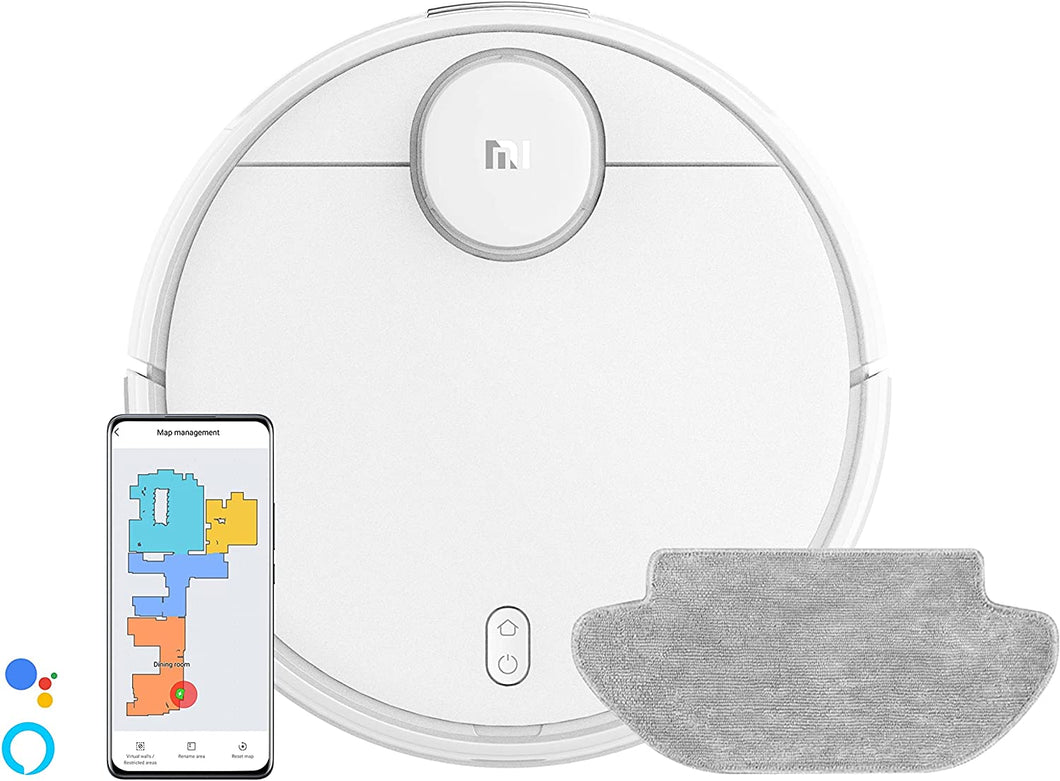 Xiaomi Robot Vacuum-Mop 2S, Robot Aspirapolvere e Lavapavimenti,  Navigazione LDS, Batteria da 2600mAh, 3 Modalità di Pulizia, Controllo  tramite App, Senza sacchetto : : Casa e cucina