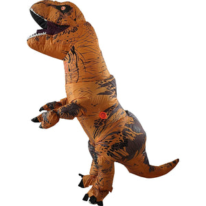 Ohlees T-Rex Costume dinosauro gonfiabile Costumi di Halloween per... - Ilgrandebazar