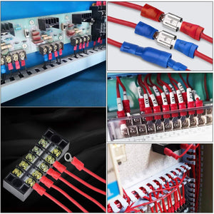 Connettori Elettrici, 480 Pezzi Morsetti Elettrici Assortiti 480 - Ilgrandebazar