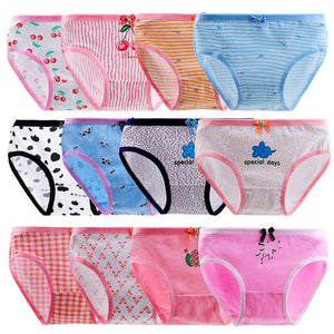 Anntry Bambine 10-12 Pezzi Slip Morbidi Bambini Confortevoli Biancheria... - Ilgrandebazar