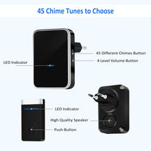 Carica l&#39;immagine nel visualizzatore di Gallery, [Non Richiede Batteria]Campanello Senza Fili da Esterno, Campanello Wireless...