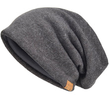 Carica l&#39;immagine nel visualizzatore di Gallery, VECRY Uomo Berretti in Maglia Cappellini Skull Cotton Slouch Beanie...