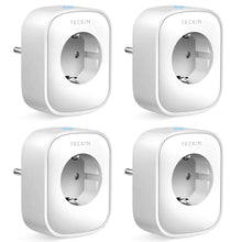 Carica l&#39;immagine nel visualizzatore di Gallery, Presa Intelligente WiFi Smart Plug Spina Energy Monitor Compatibile 4 PACK