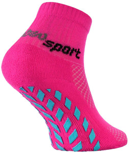 Rainbow Socks - Ragazza Ragazzo Neon Calze Sportive Antiscivolo - 2 paia -... - Ilgrandebazar