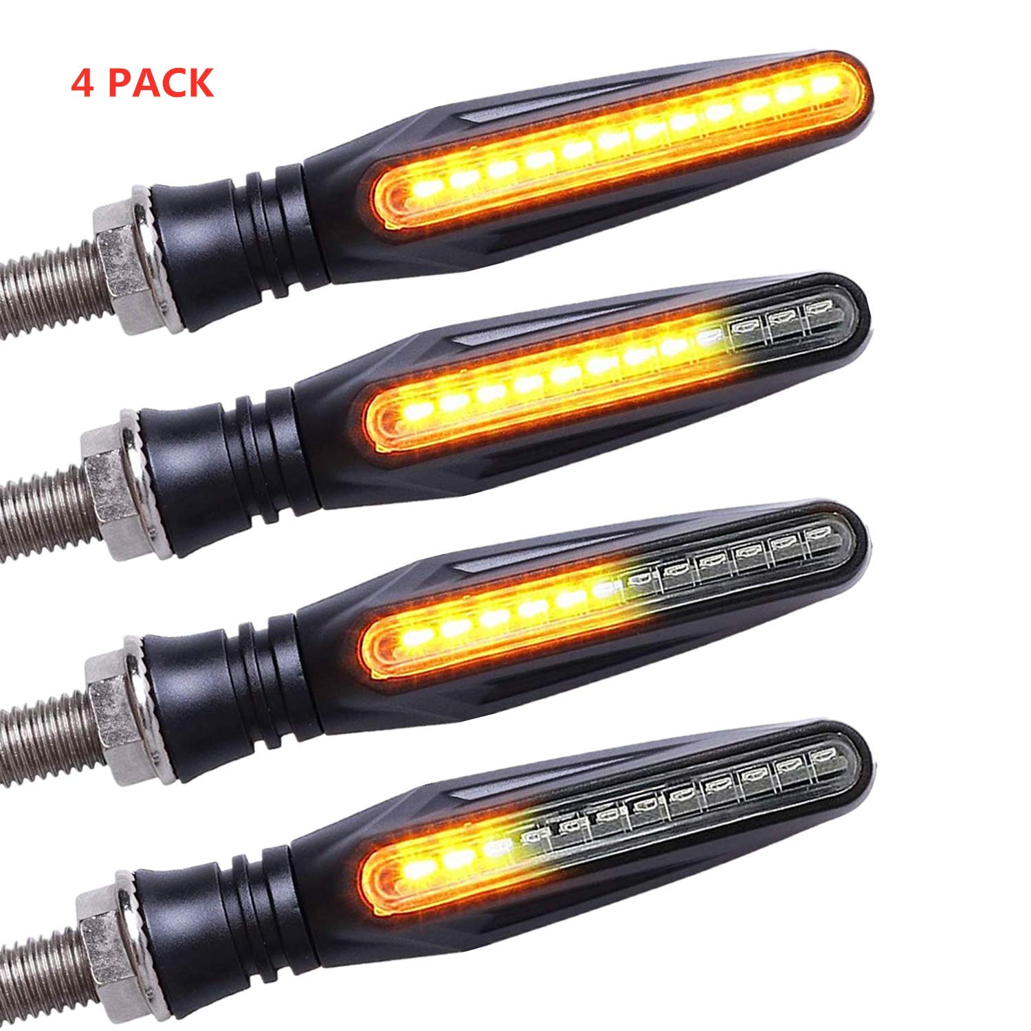 FEZZ Frecce Led Moto Universali Indicatori Di Direzione LED 4 pack