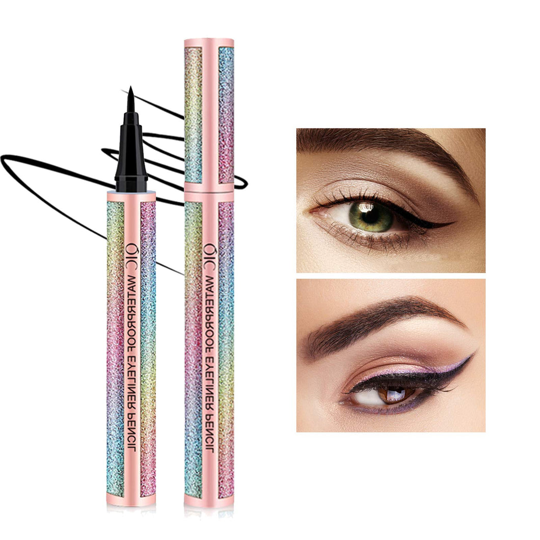 Onlyoily Eyeliner waterproof, eyeliner liquido nero, 2 - Ilgrandebazar