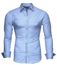 Carica l&#39;immagine nel visualizzatore di Gallery, Kayhan Uni Camicia Slim Fit, Lightgrey (L) - Ilgrandebazar