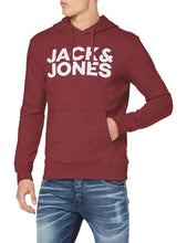 Carica l&#39;immagine nel visualizzatore di Gallery, JACK &amp; JONES Jjecorp Logo Sweat Hood Noos Cappuccio, Nero (Black Detail:Reg... - Ilgrandebazar