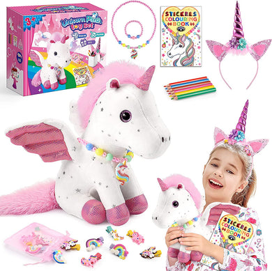 Regalo per bambina di 7 anni, unicorno per ragazze di 7 ° compleanno' Felpa  con cappuccio premium per bambini
