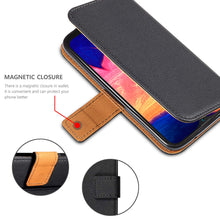 Carica l&#39;immagine nel visualizzatore di Gallery, ivencase Cover per Samsung Galaxy A10 + Pellicola Protettiva + Penna, Book...