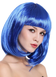 WIG ME UP ® - 0073-3-PC3 Parrucca Donna Carnevale Bob Lungo Altezza... - Ilgrandebazar