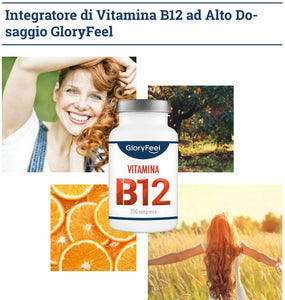 Vitamina B12 gloryfeel – gloryfeel Italia