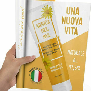 Arnica Gel per cavalli uso umano concentrata al 95% - 100 ml - 100